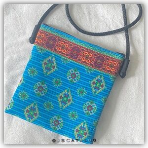 Boho Colorful Patterned Crossbody Bag